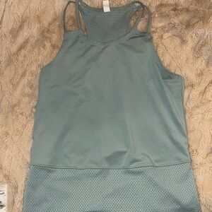 Under Armour Teal Mesh Tank Top